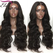 Парики из искусственных волос 13x6, парик из натуральных волос на кружеве, 150 плотность, бразильские волосы remy с детскими волосами, предварительно выщипывающийся парик для черных женщин