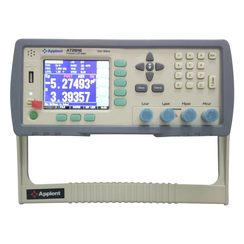 10Hz 300kHz Digital LCR Meter Model AT2818 Capacitance Meter ESR Meterin Capacitance Meters