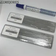 Allmechores-cable de celda Solar, 20 metros, 1,2mm x 0,25mm + 2m, cable de refuerzo + lápiz de soldadura para bricolaje, panel solar Cooper, agitador de soldadura