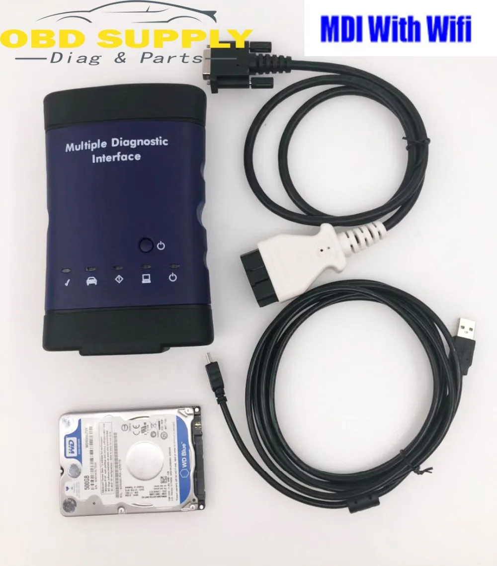 

2018 Promotion Diagnostic Tool For GM MDI Scanner For Gm Mdi Wifi With Hdd Software with V2018.03