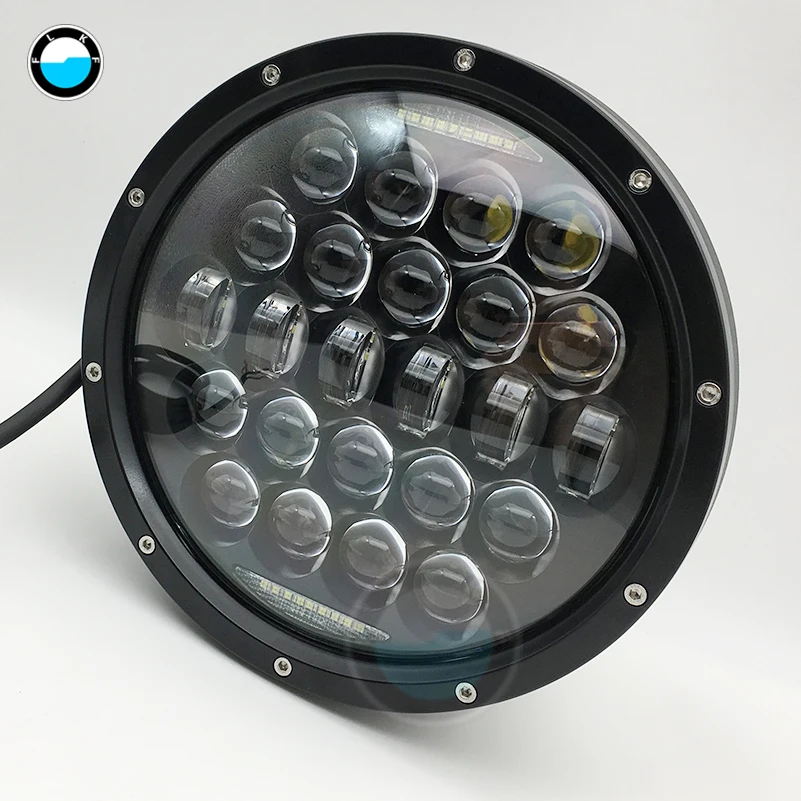9 дюймовый дальний и ближний свет светодиодный рабочий с DRL300W 12 В 24 точечный