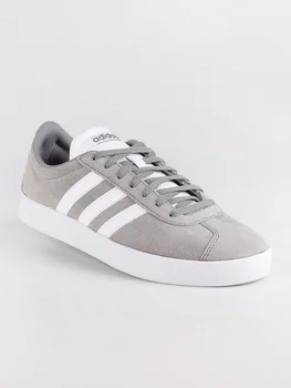 

ADIDAS man's gray classic shoelace cosy sports skateboard shoes casual shoes