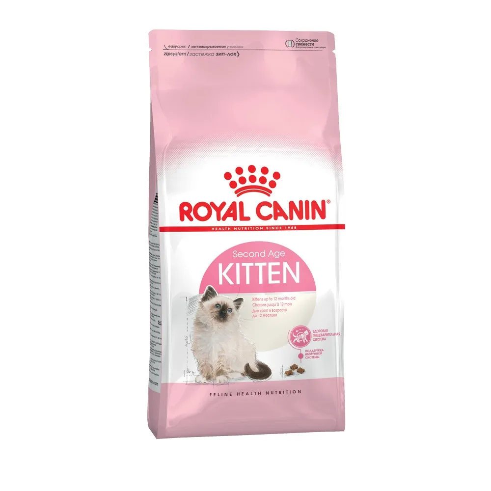 Royal Canin Kitten корм для котят от 4 месяцев, 2 кг