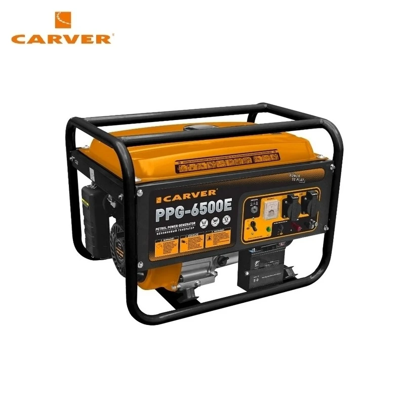 Бензиновый генератор CARVER PPG-6500E