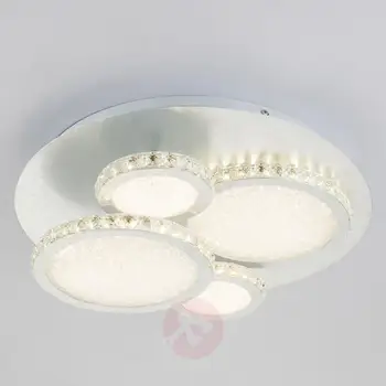 

Ceiling Tilo with 4 rings silver/gray GLOBE