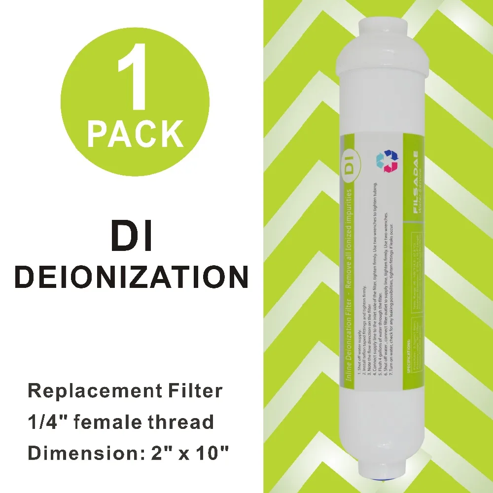 7 REVERSE OSMOSIS DI//RO WATER PRE//POST FILTERS 10/"