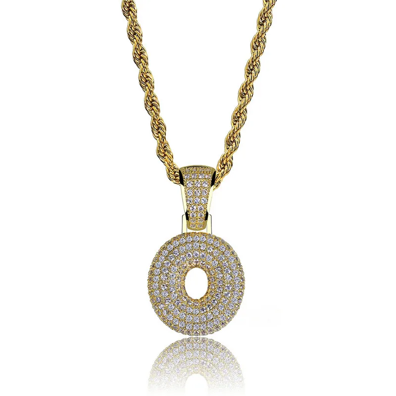 bubble letter necklace50