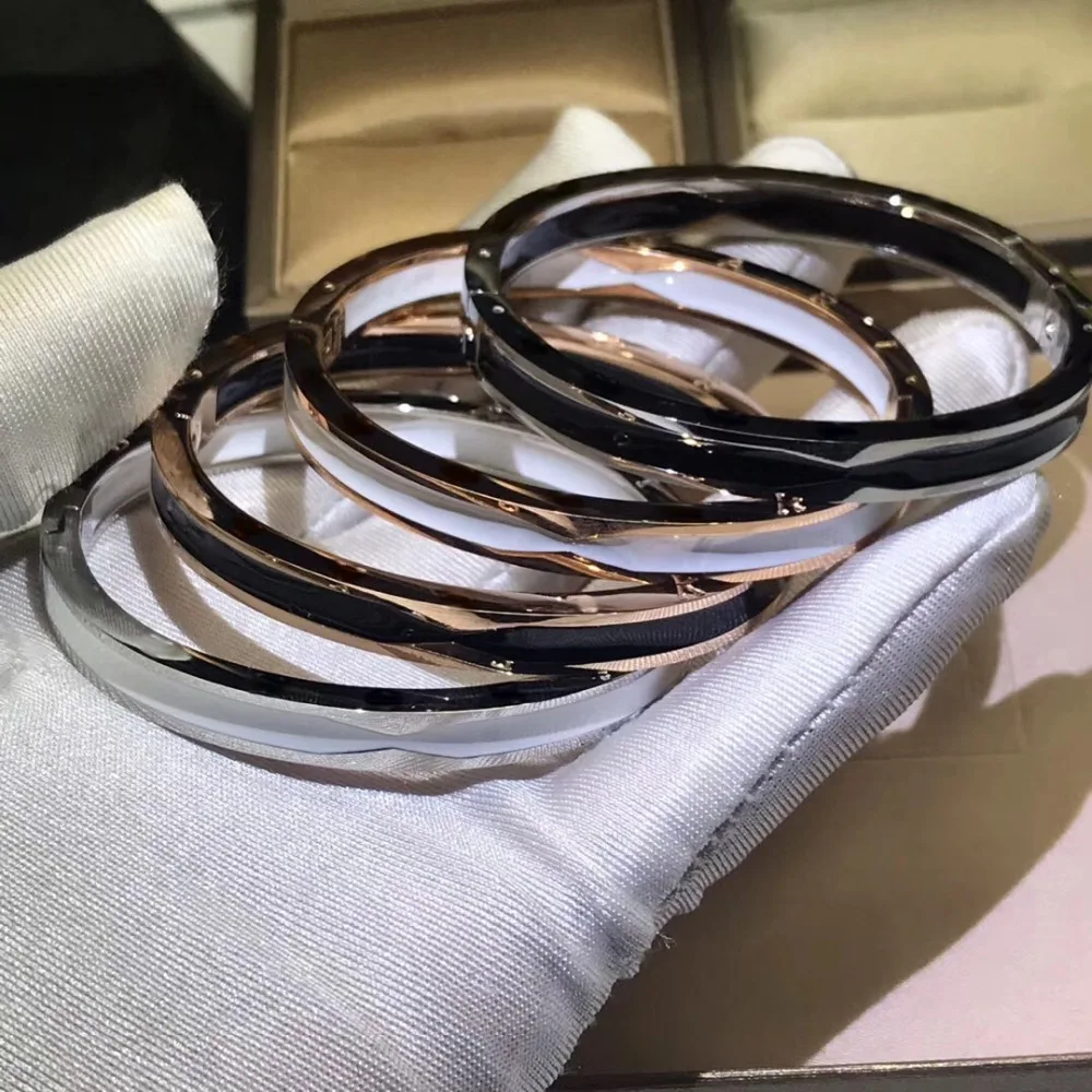 

WINTION BULGARIA 925 sterling silver genuine original silver round bracelet hot new fashionable charm ladies jewelry gift presen