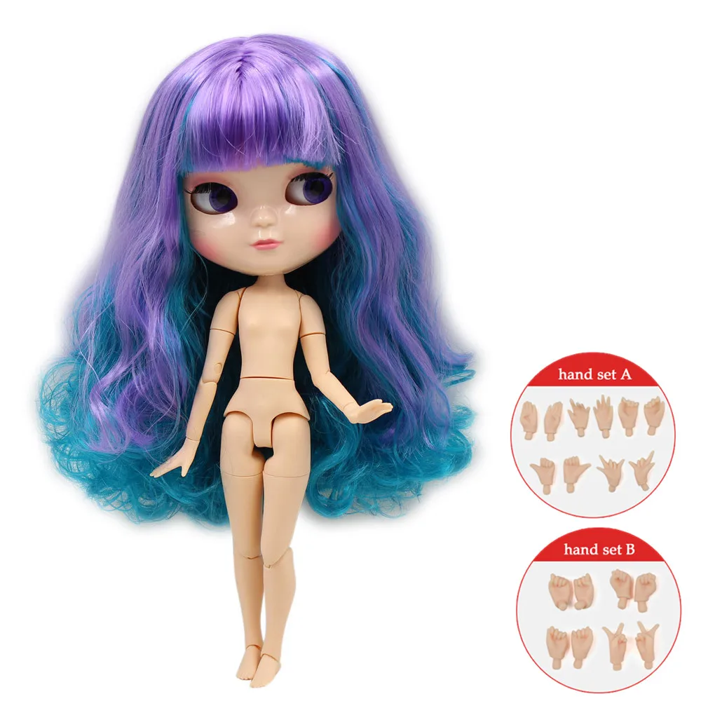 Ледяная Обнаженная кукла азон, маленькая грудь, включает в себя набор рук A& B like blyth BJD, 11,5 Дюймов, 30 см, куклы для девочек - Цвет: item 18