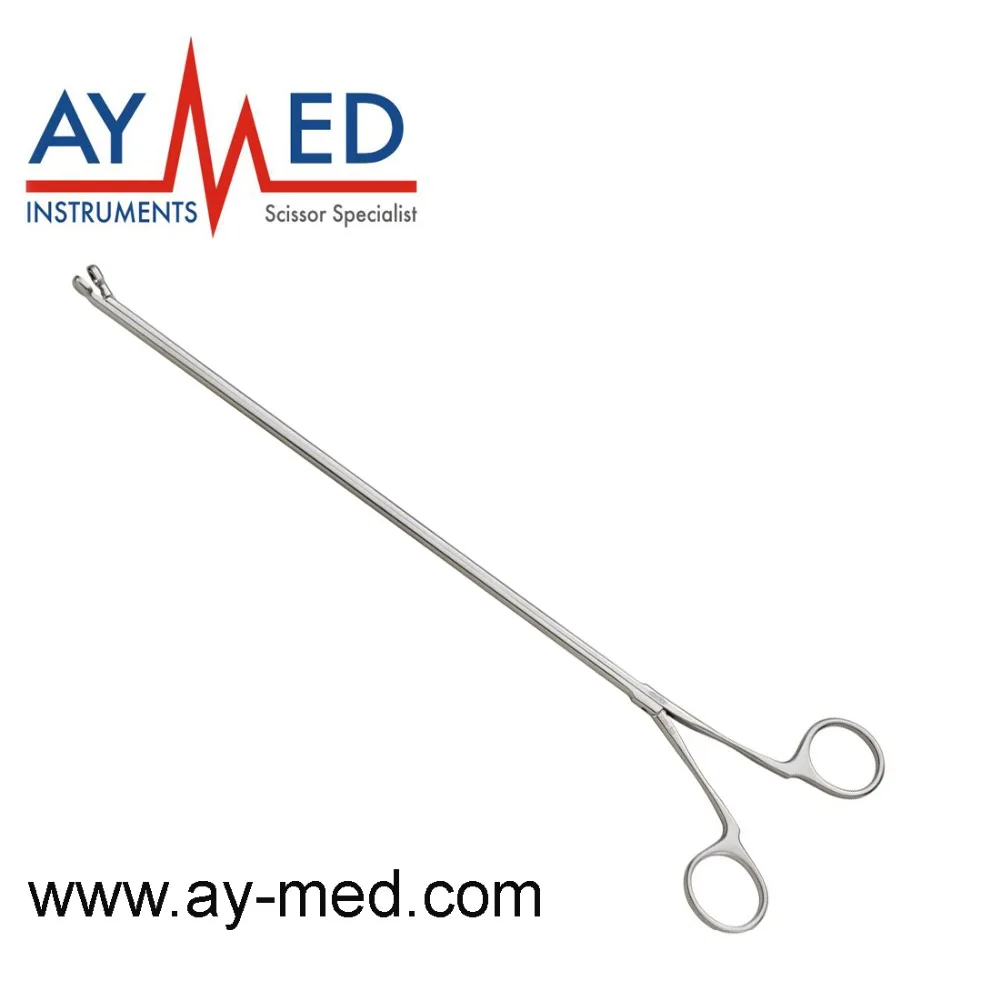 

D' Amico mediastinoscopy oval cuped jaws biopsy forceps vats mics minimally surgery thoracoscopy instruments - scissors