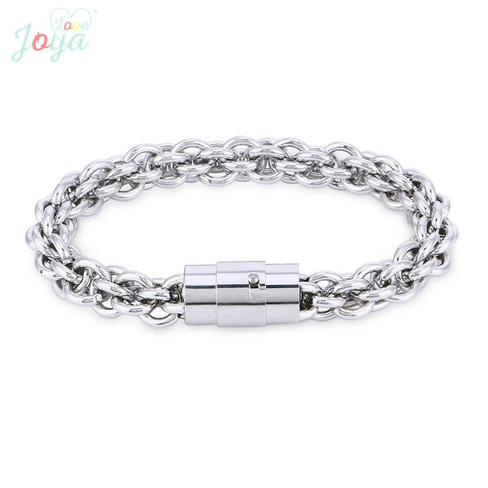 Joya Love 2018 Ancient Silver Mens Fashion Bracelets &amp Bangles Wrist Band Hand Chain Jewelry Gift Christmas Present Pulseira | Украшения