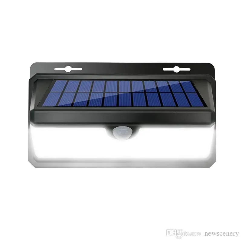 New Scenery 158led waterproof outdoor light solar outdoor wall light solar outdoor lamp LED solar spotlight with outdoor sensor