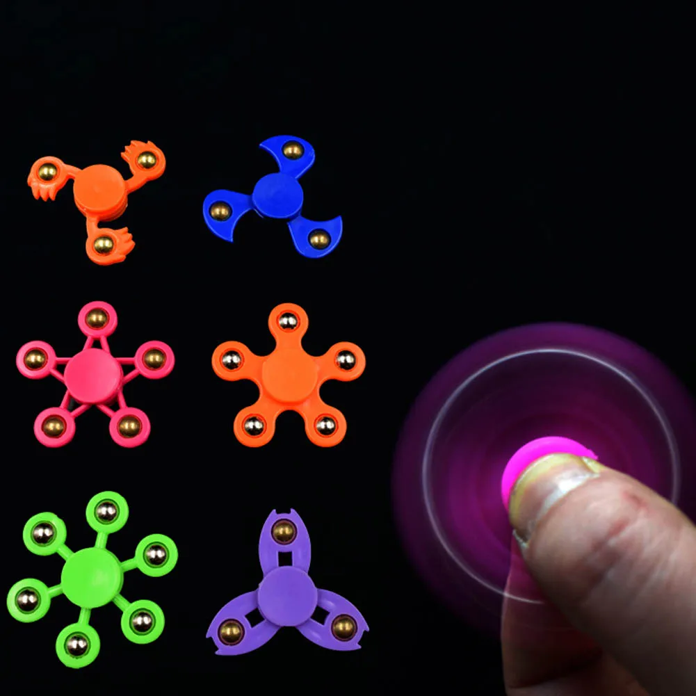 Color Random Newest Hand Spinner Anxiety Stress Relief Focus font b Toy b font Gifts For