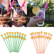 10Pcs Penis Strohhalme Sexy Willy Trinken Dicky Jok Stroh Bar Zubehör Bachelorette Party Hen Party Nachtclub Erwachsene Thema Party