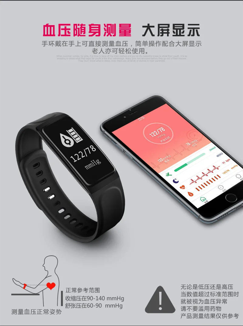 

2 Chigu new C7s heart rate monitoring smart bracelet Bluetooth step counter waterproof sports bracel BM41390 190130 yhm