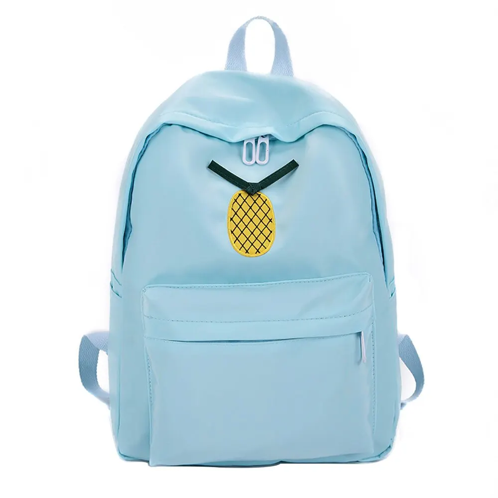

Simple Design Fruit Fashion Nylon Backpack Student Bag Large Capacity Casual Backpack School Bags For Teenagers Travel Backpack#