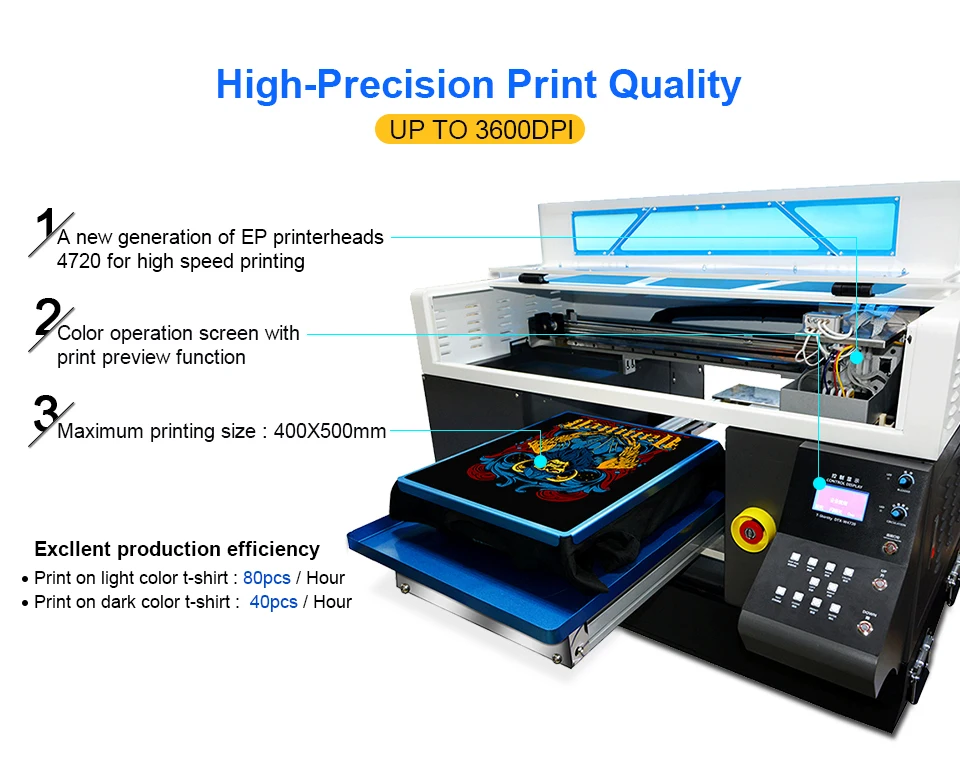 Автоматический принтер для тканевых футболок, 8 цветов, цифровой изготовленный на заказ, сделай сам, одежда для 2 Epson 4720 чехол для телефона, карты, струйный планшетный принтер