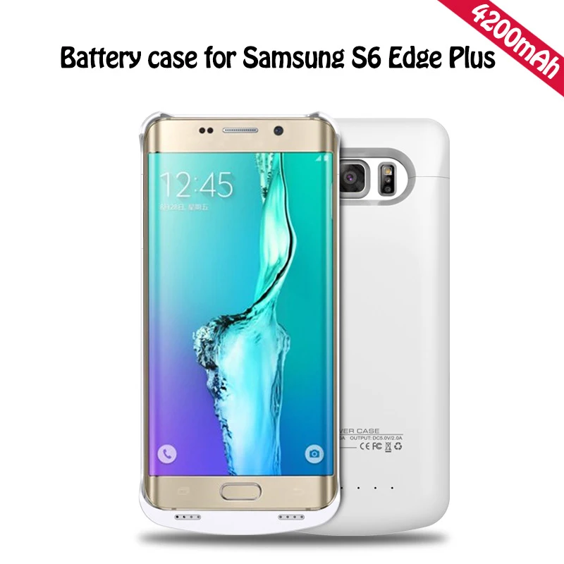 4200 мАч для samsung Galaxy S6 Edge plus зарядное устройство чехол для телефона power для samsung S6 Edge plus чехол для батареи