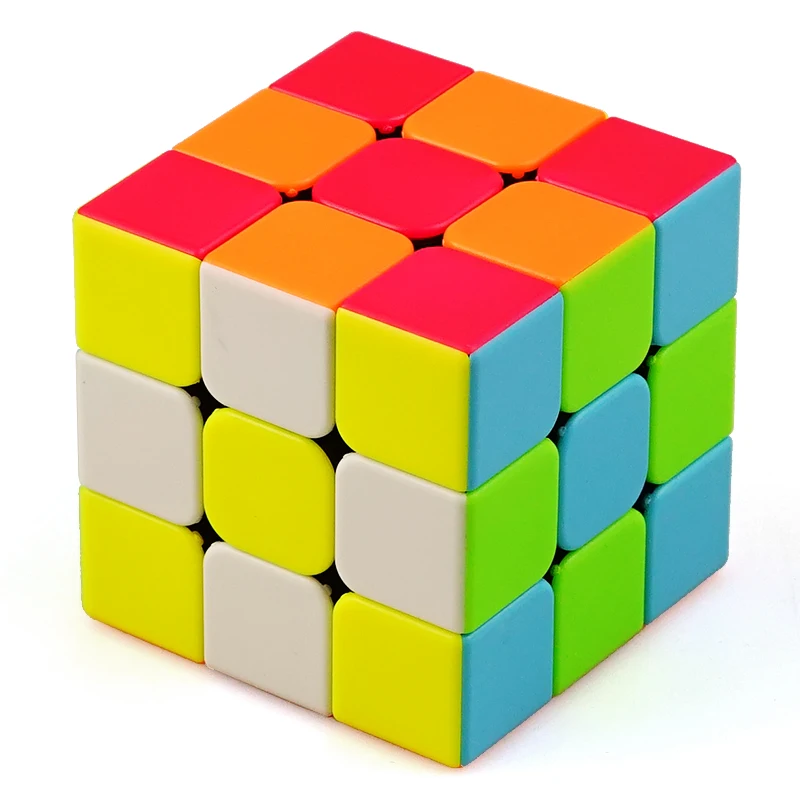 ZCUBE без наклеек скоростной 3x3x3 магический куб волшебный развивающий мозговик