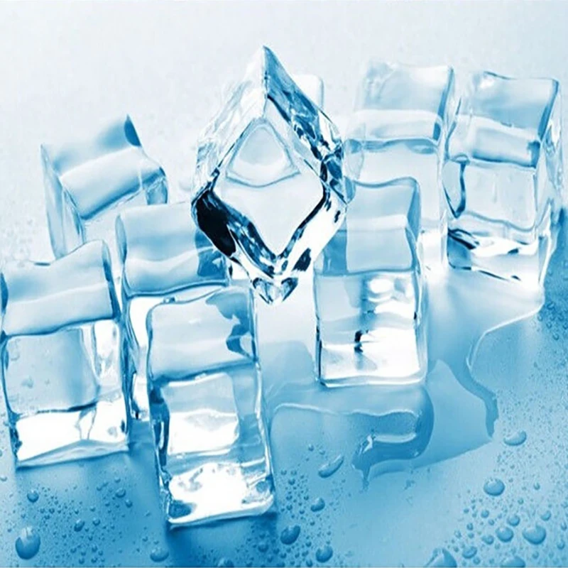 

16Pcs Artificial Acrylic Square Shape Ice Cubes Photography Props