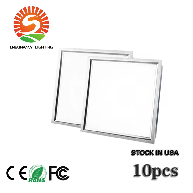 

CNSUNWAY LED Panel Lights 36W 600x600mm Led Ceiling Panel Light 2x2ft Led Lamps AC85-265V Indoor LED Ceiling Panels + US STOCK