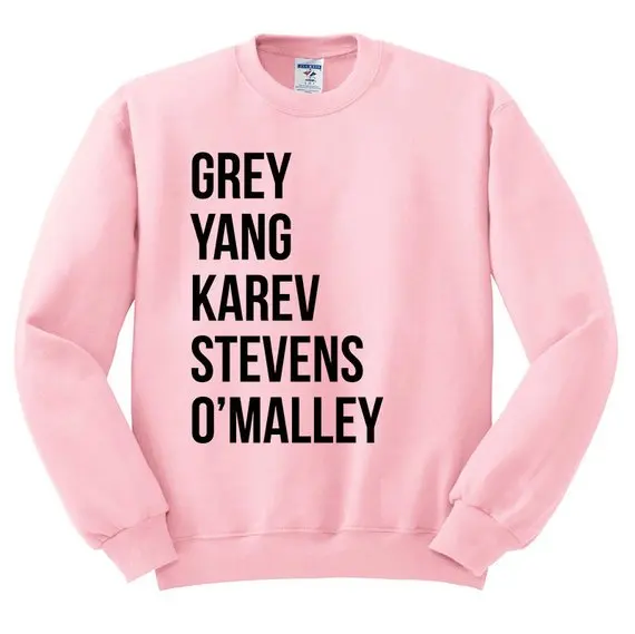 Толстовки пуловеры moletom женские топы унисекс серые yang karev stevens o'malley с длинным