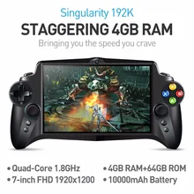 JXD S192K 7 pollice 1920X1200 Quad Core 4G/64 GB Nuovo GamePad 10000 mAh Android 5.1 Tablet PC Video Game Console 18 simulatori/