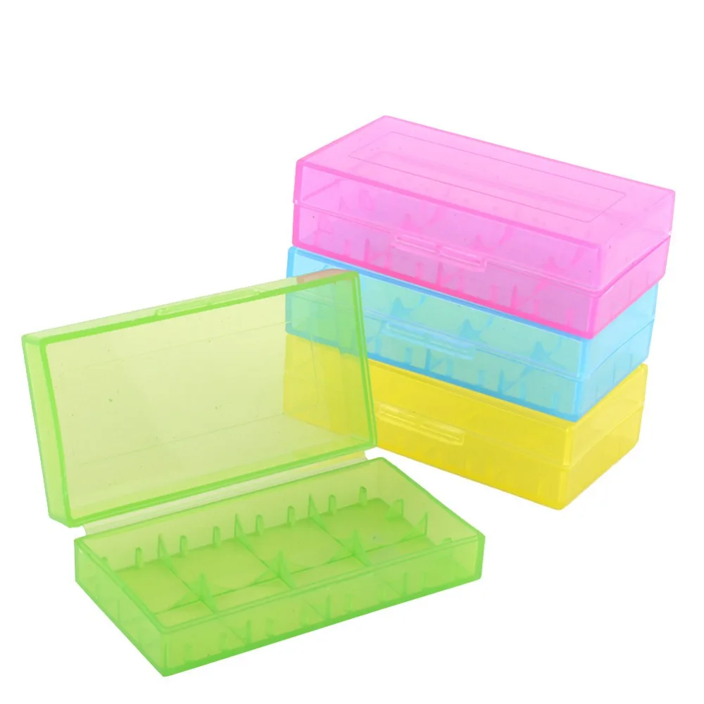 

GTF 18650 CR123A 16340 Battery Case Holder Box Storage Color Optional Blue/Purple/White/Green/Yellow/Orange