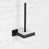 SEKOVA Black 304 Stainless Steel Towel Rack Toilet Brush Paper Holder Soap dispenser Towel Bar hook Bathroom Hardware Set ► Photo 3/6