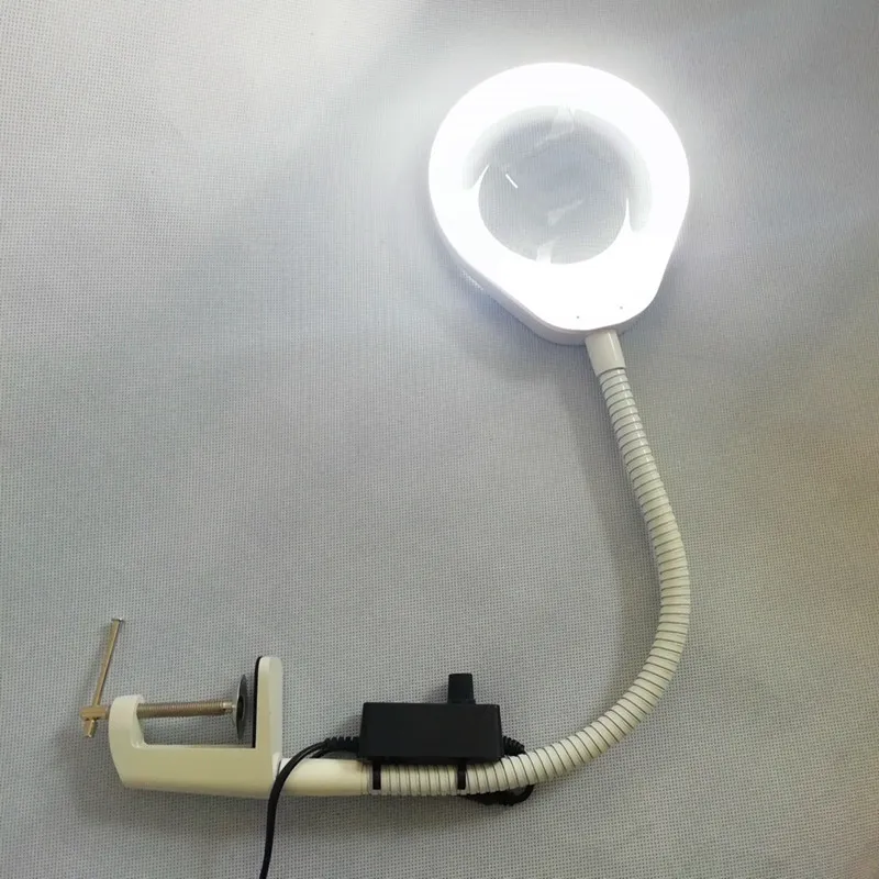 

FGHGF Beauty Nails LED Light Magnifier Dental Diagnostic Magnifier Lamp Microcarving Handmade Tools Eye Disease Assist Light