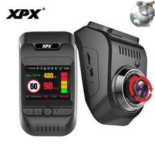 Dash cam XPX G585-STR Car dvr 3 in 1 GPS Radar Dvr Car DVR Camera car Full HD 1080P G-srnsor Monitor Camera car record Dashcam