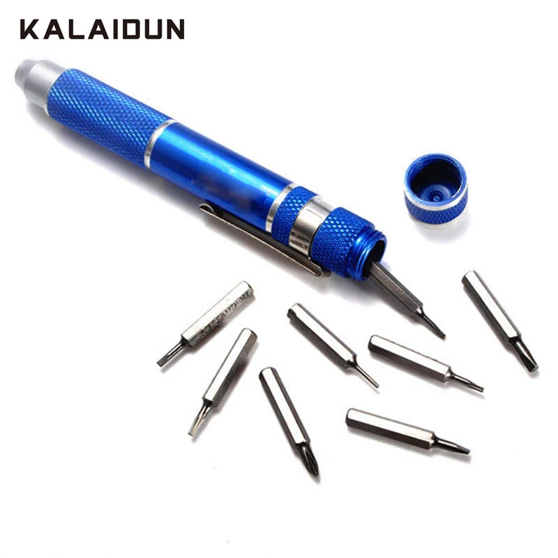 

KALAIDUN 8 In 1 Screwdriver Set Phillips Torx Screwdriver Bits Sets Precision Multifunction Repair Tool Kit For Phones Hand Tool