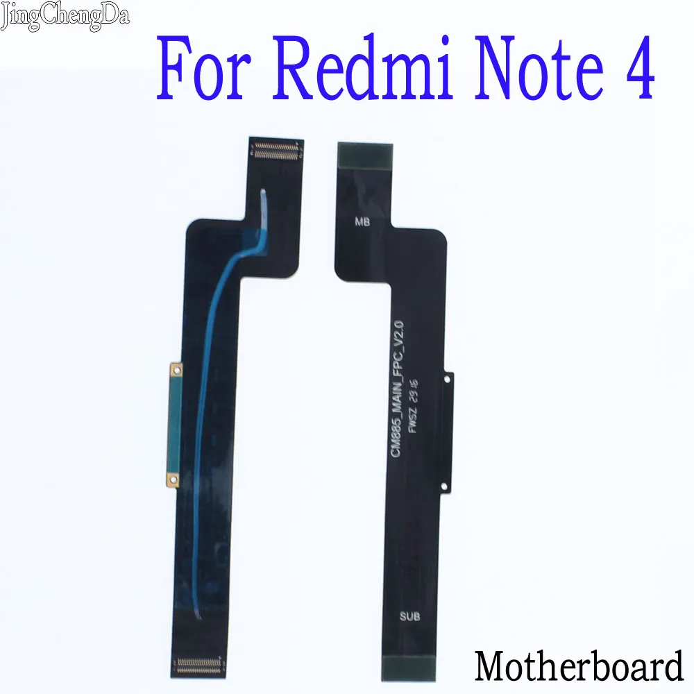 Гибкая материнская плата JCD для Xiaomi Redmi Note 4 подключения ЖК кабеля запасные