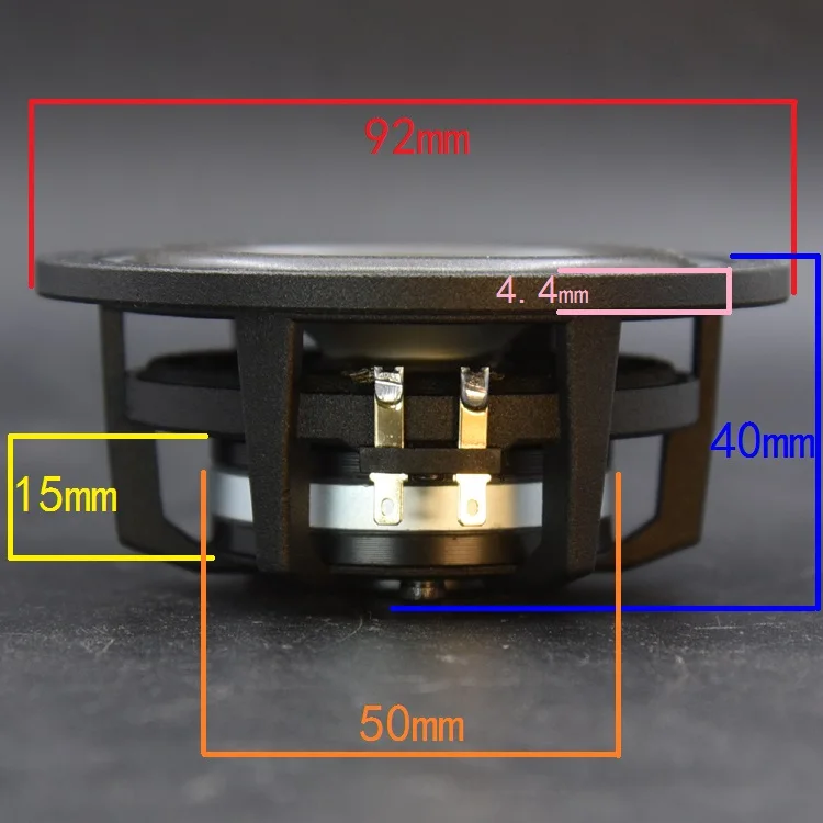 HIFIDIY LIVE hifi 3,6 3,5 дюймов 92 мм полночастотный динамик 4OHM 30 Вт Высокий Средний бас громкоговоритель Q3-92B