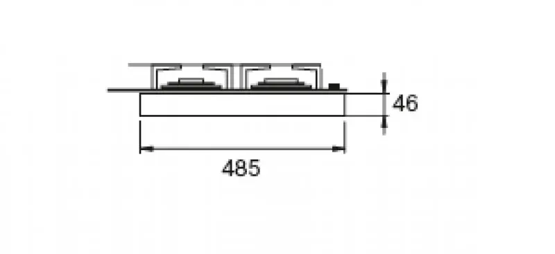 TS 69 X газовая панель