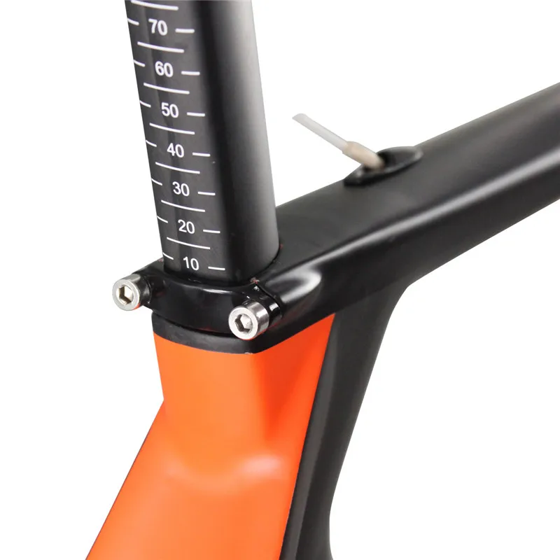 Cheap Ican Full carbon frame bb86&di2 compatiable Carbon bike frame customized painting 1050g road bike frame fork AERO007 2 Cheap Ican Full carbon frame bb86&di2 compatiable Carbon bike frame customized painting 1050g road bike frame fork AERO007 2