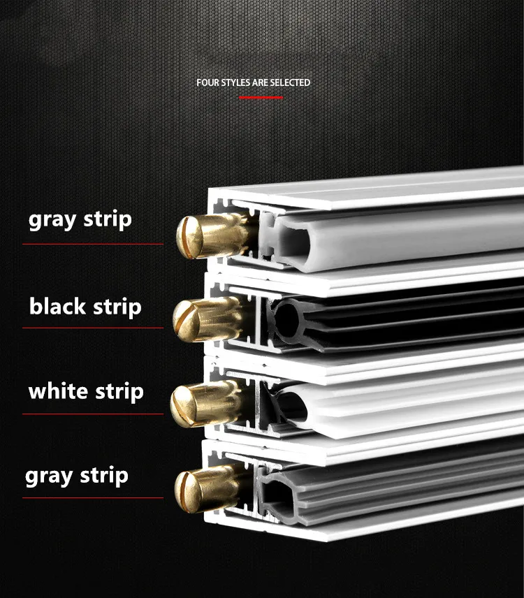 De Madeira, Gap Levantamento Selo Tira, Dustproof, Soundproof, Quiet