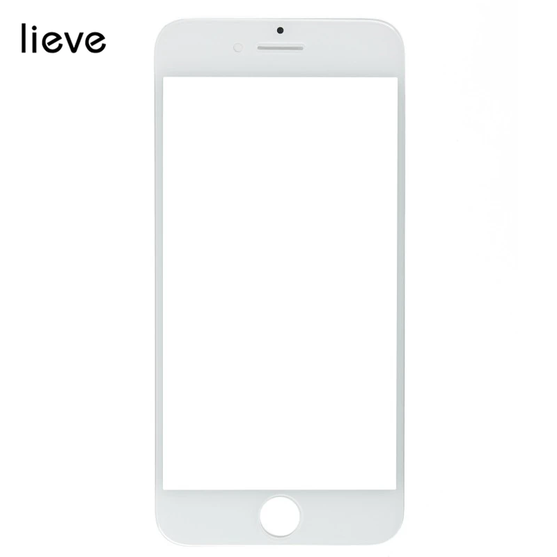 5PCS AAA+ Phone Front Glass + Frame+OCA For iPhone 77 Plus88 Plus touch screen digitizer Outer Panel Lens Repair Part2