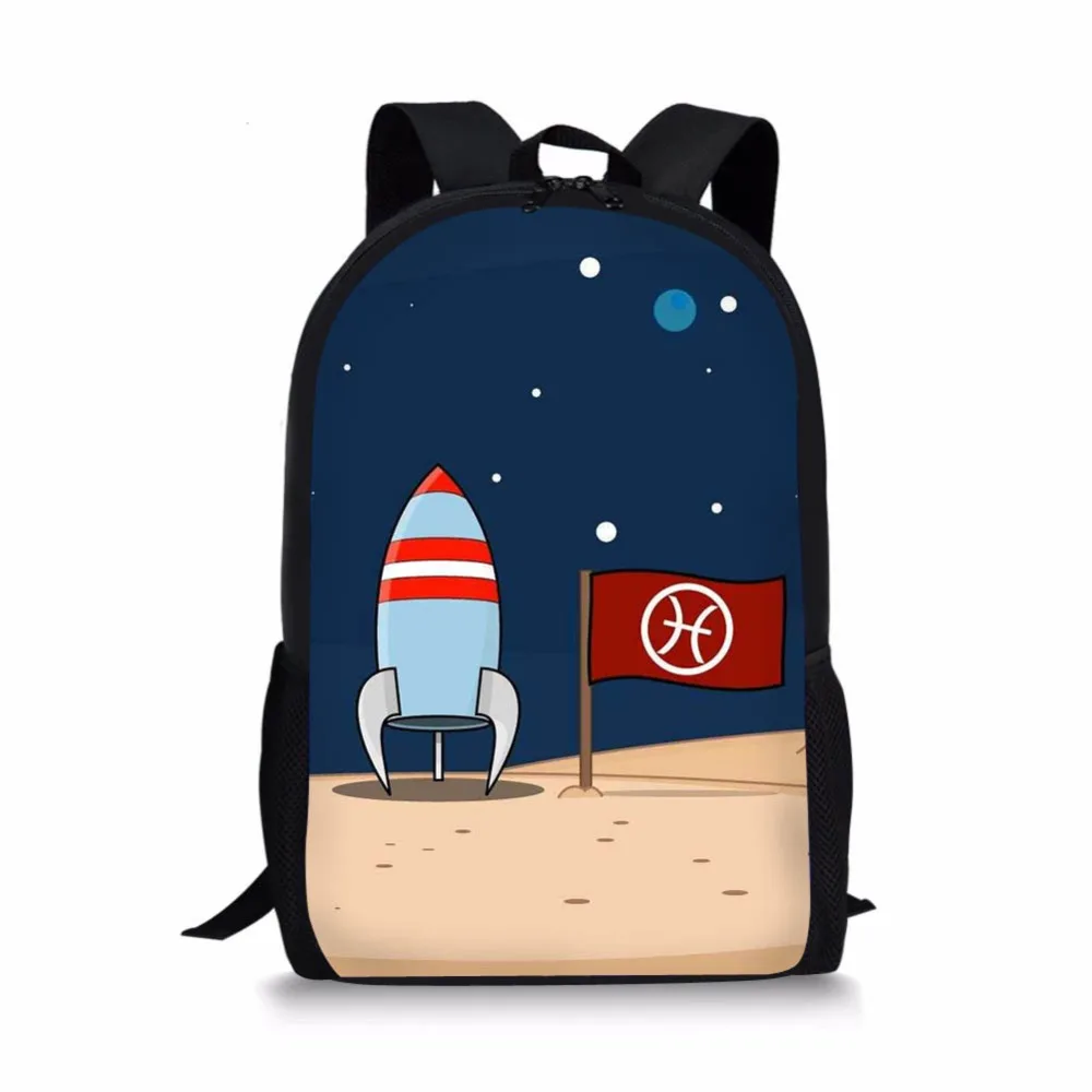 

3D Cartoon Space Students School Bags Children Teenager Boys Girls Backpack Mochila Infantil Kids Bolsa Escolar Okul Cantalari