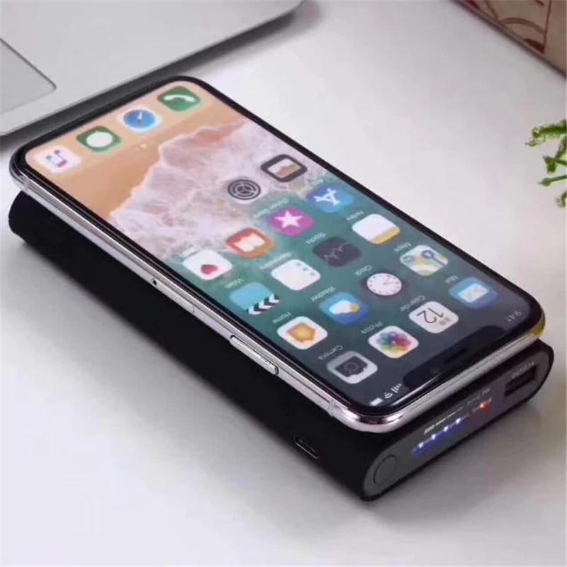 10000mAh Wireless Mobile power bank 5V 2A MAX Portable QI Wireless Charger external battery power bank Powerbank 10000mAh Wireless Mobile power bank 5V 2A MAX Portable QI Wireless Charger external battery power bank Powerbank