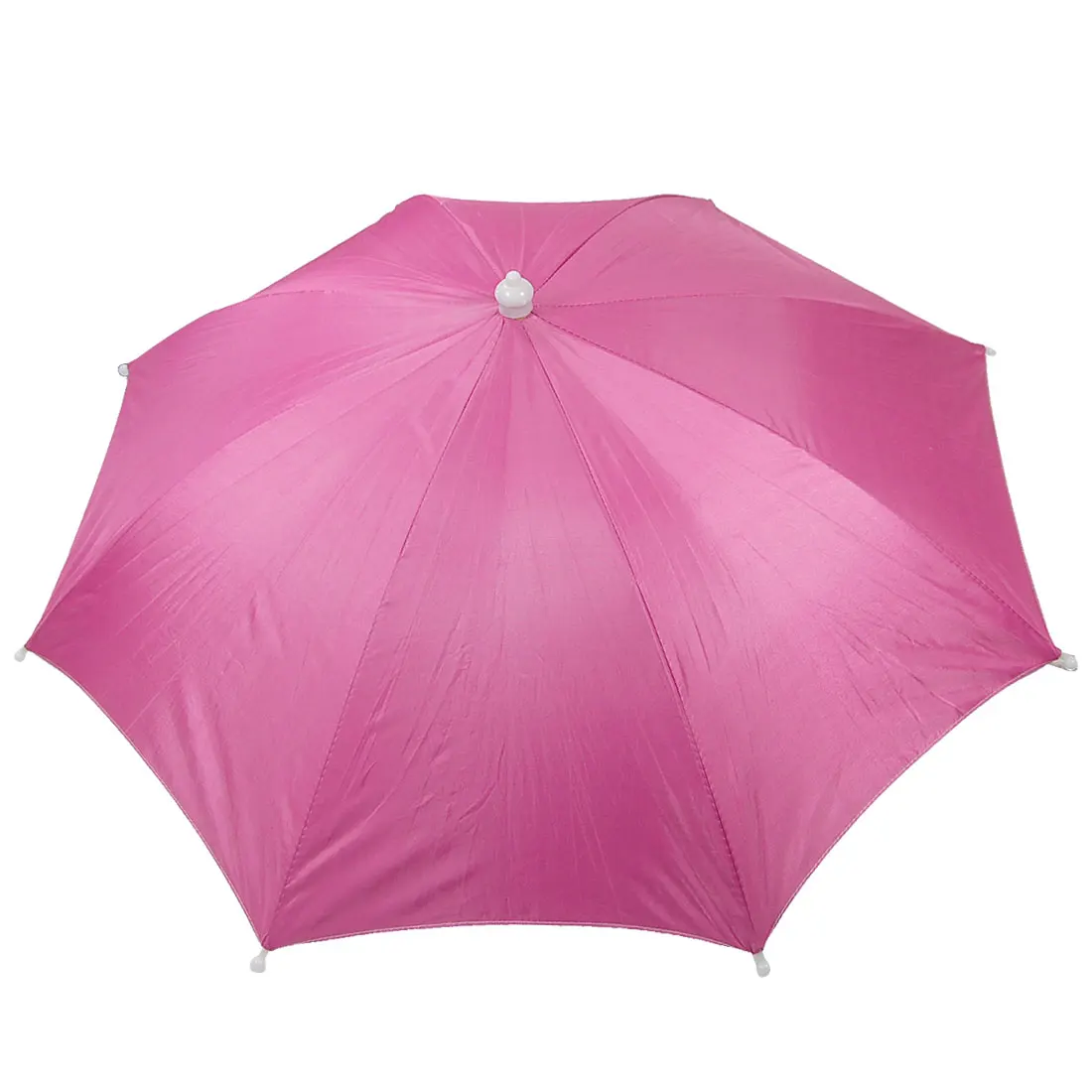 UXCELL Fishing Golf Beach Sun Shade Umbrella Hat Headwear Fuchsia