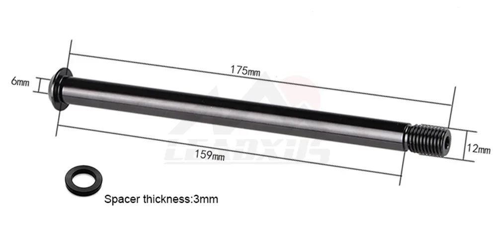 Spacer thickness