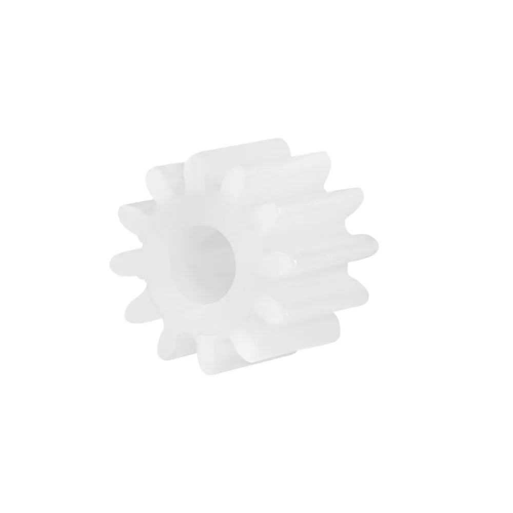Plastic Shaft Gear 50Pcs 2mm Hole 5x5/4.5x8mm 8/14 Teeth for DIY Car Robot Motor