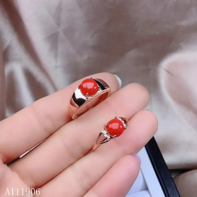 coral ring design for man