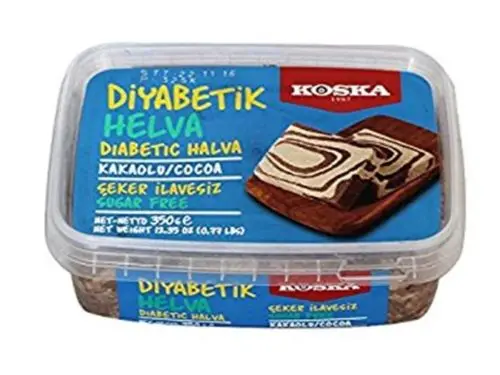 

Sugar Free Tahini Halva, Diabetic, Pistachio, Plain, Cocoa by KOSKA