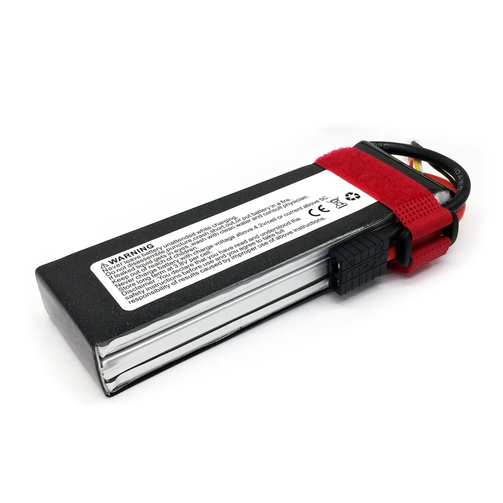 Lipo para o Barco do Carro do Helicóptero Bateria de 2 Pces Lipo 5200 Mah 50c-100c - 7.4 6500 Hardcase 60c-120c Akku rc Dxf 11.1 v 12 Cheap Peças e Acessórios