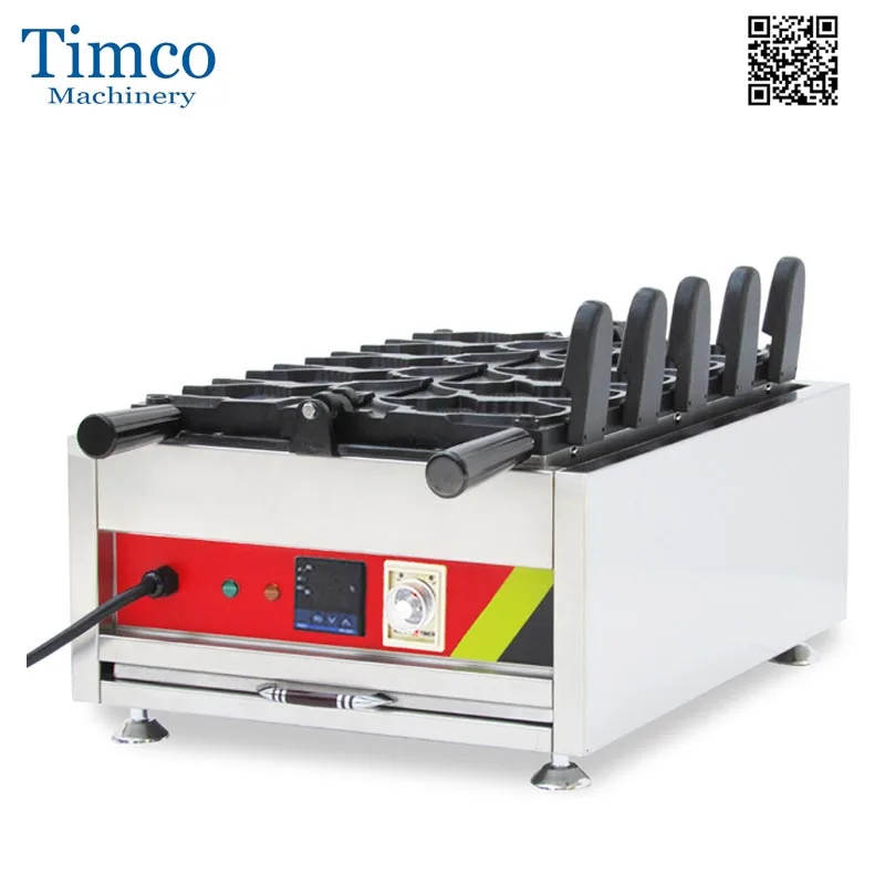 Goldenfish Waffle Maker Digital Electric 5PCS Big Mouth Fish Machine Taiyaki Making |