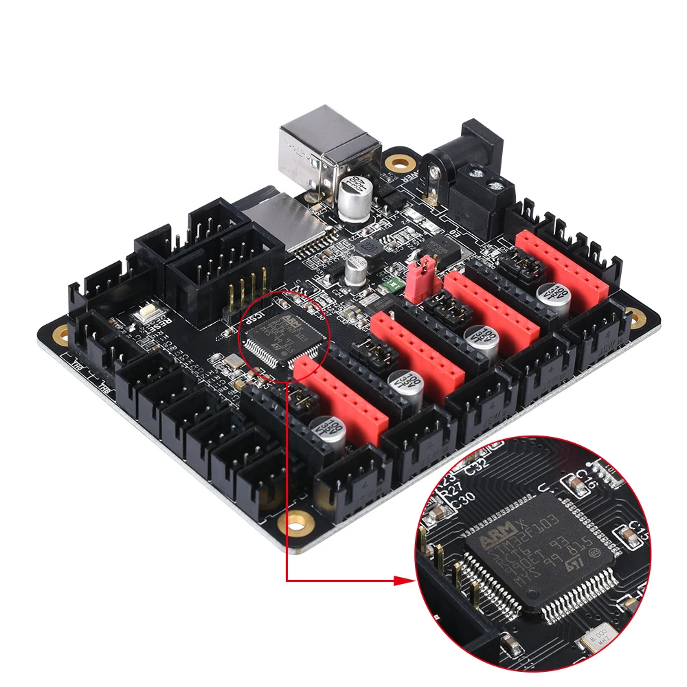 BIGTREETECH SKR MINI V1.1 Controller Board 32 Bit Mini Motherboard Z Axis TMC2208 TMC2130 SPI Driver 3D Printer RepRap MKS GEN L|Детали и