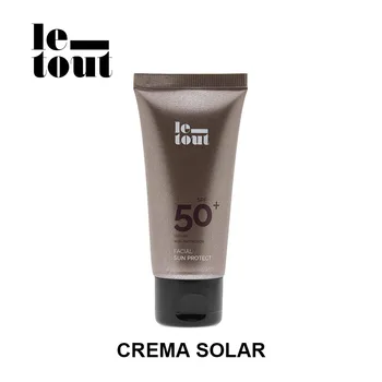 

LE-TOUT Facial Sun Protect SPF 50+ 50mL Sunscreen Contains Oil Argan High UVA y UVB Sun Cream Protetor Solar Le Tout Cosmetics