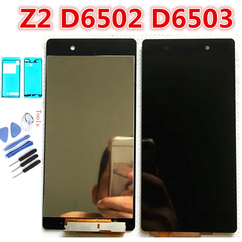 

For Sony Xperia Z2 L50W D6502 D6503 LCD Display Screen Touch Panel Digitizer Full Assembly Replacement Phone Repair Part